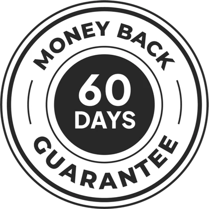 Sodaryn money-back guarantee badge