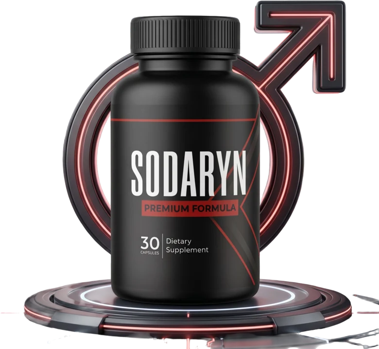 Sodaryn advanced male wellness capsule bottle
